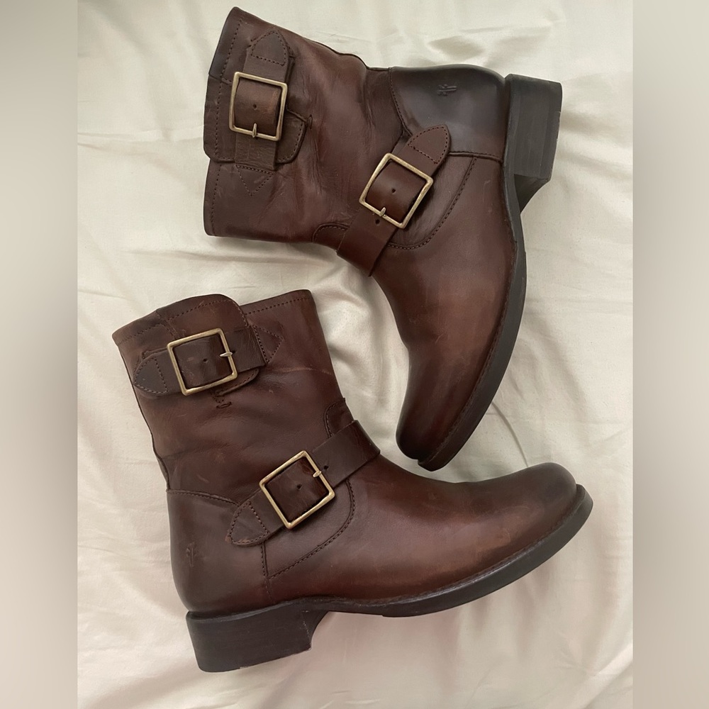 Frye Vicky Engineer Boots